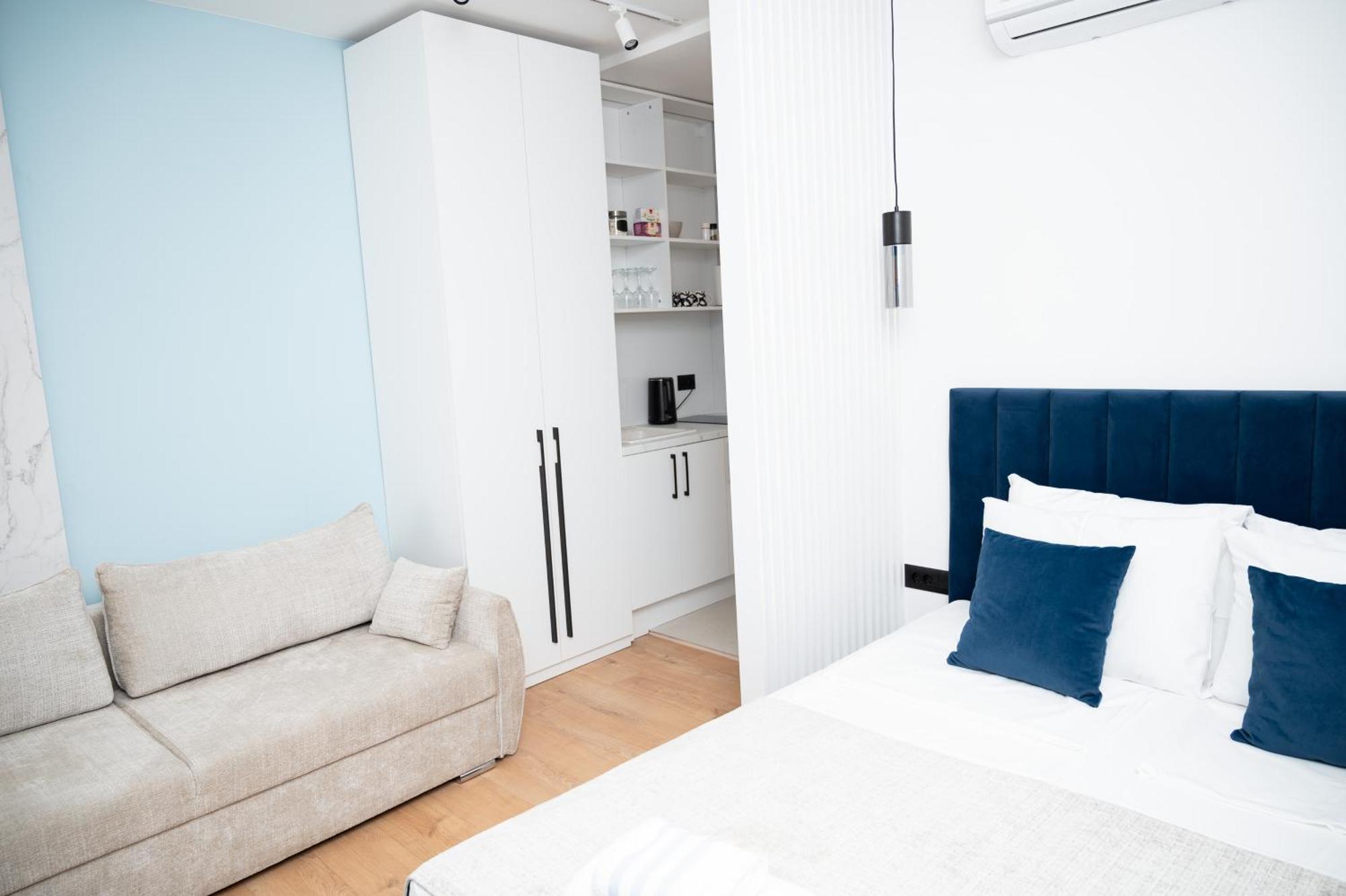 Regent Blue Apartments - Free Private Parking โมสตาร์ ภายนอก รูปภาพ