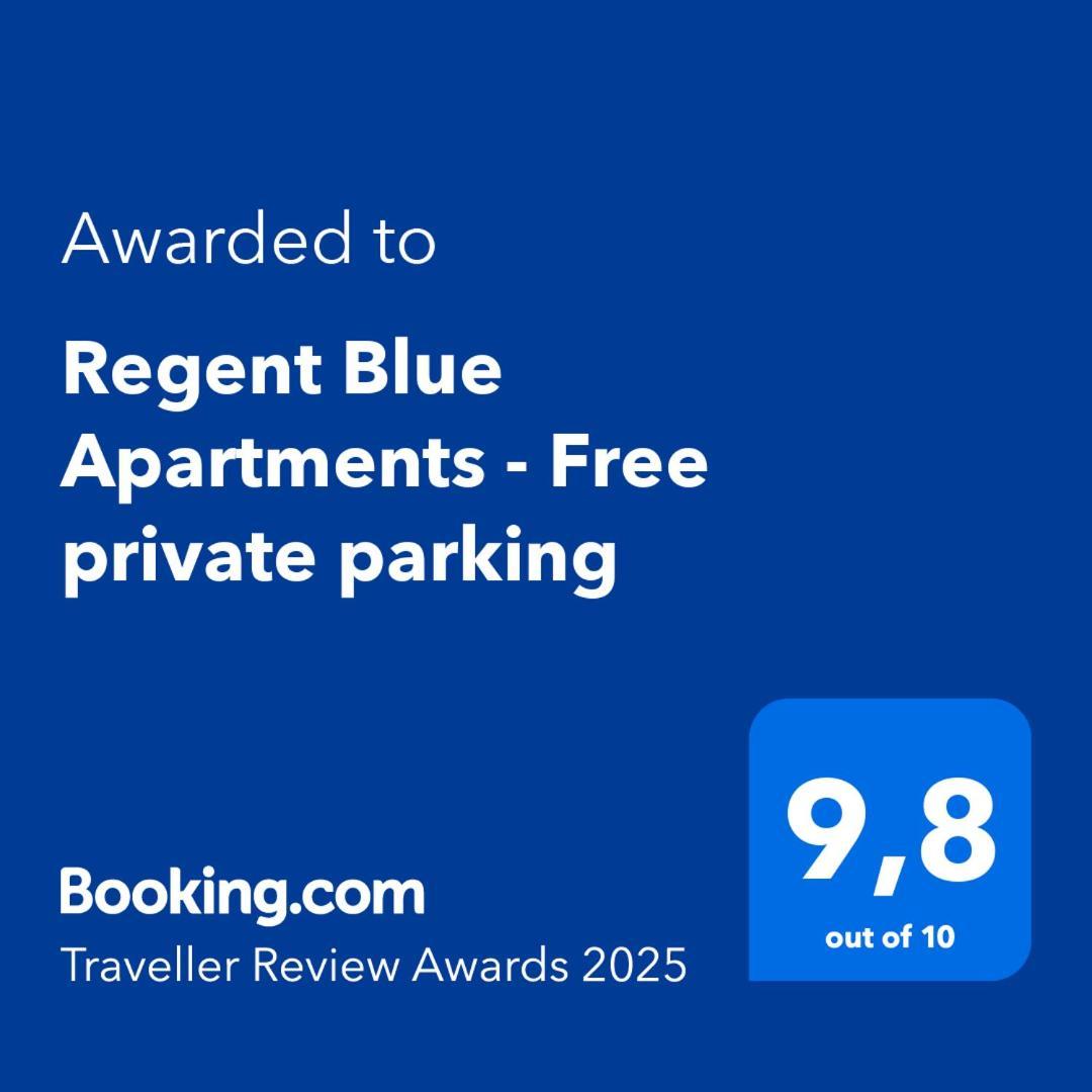 Regent Blue Apartments - Free Private Parking โมสตาร์ ภายนอก รูปภาพ